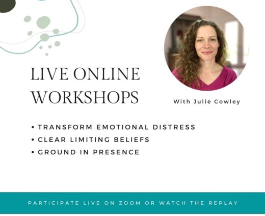Julie Cowley's Live Online Workshop