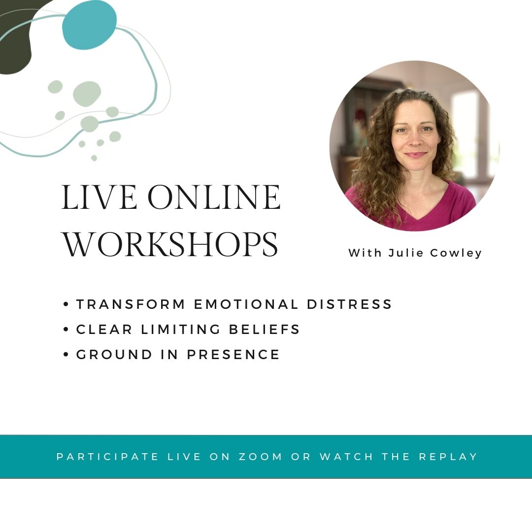 Julie Cowley's Live Online Workshop